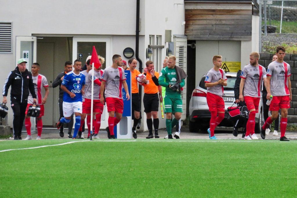 Strømmen IF, Strømmen stadion. OBOS-ligaen 2020. Foto: Vårt Strømmen, vartstrommen.no.