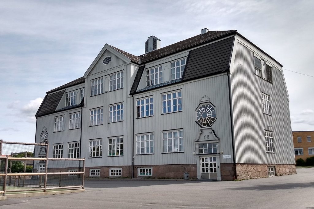 Sagdalen skole, Lillestrøm kommune. Bernt Ankers vei. Strømmen. Foto: Vårt Strømmen, vartstrommen.no.