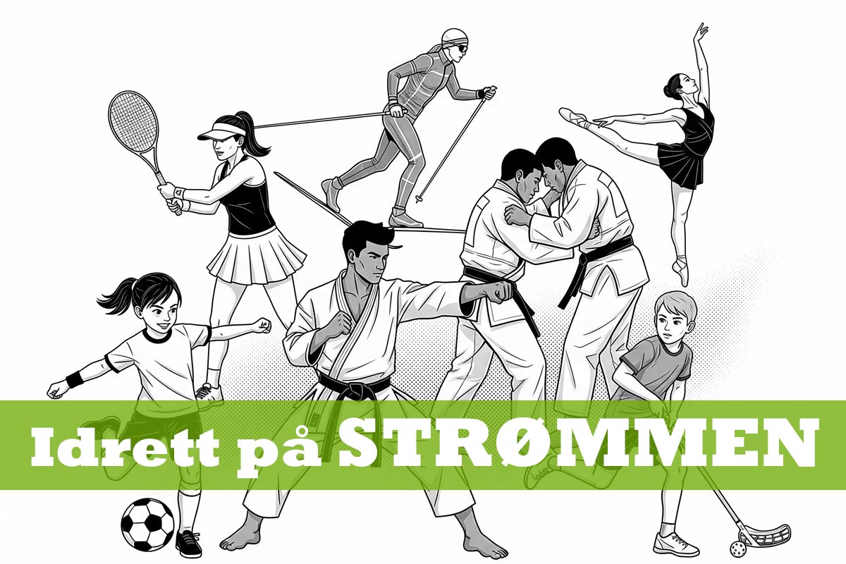 Idrett på Strømmen. Vårt Strømmens idrettsguide gir oversikt over idrettsaktiviteter på Strømmen: Ballspill, kampsporter og andre idretter.