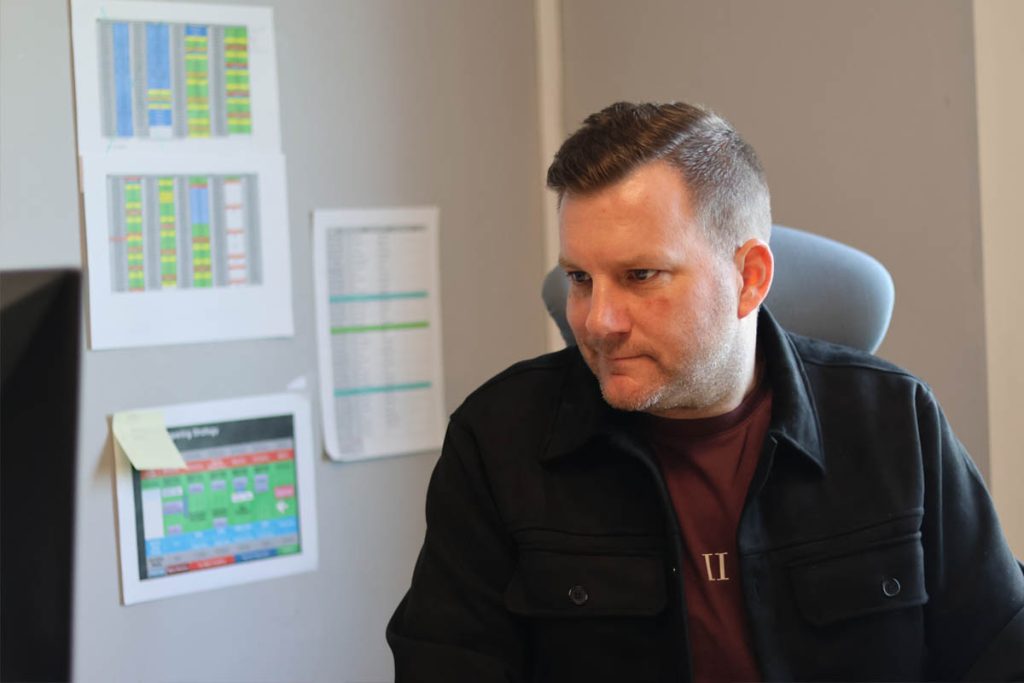 Sesongstart for Strømmen IF i OBOS-ligaen 2026. Trener Jens Wedeborg. Foto: Vårt Strømmen.