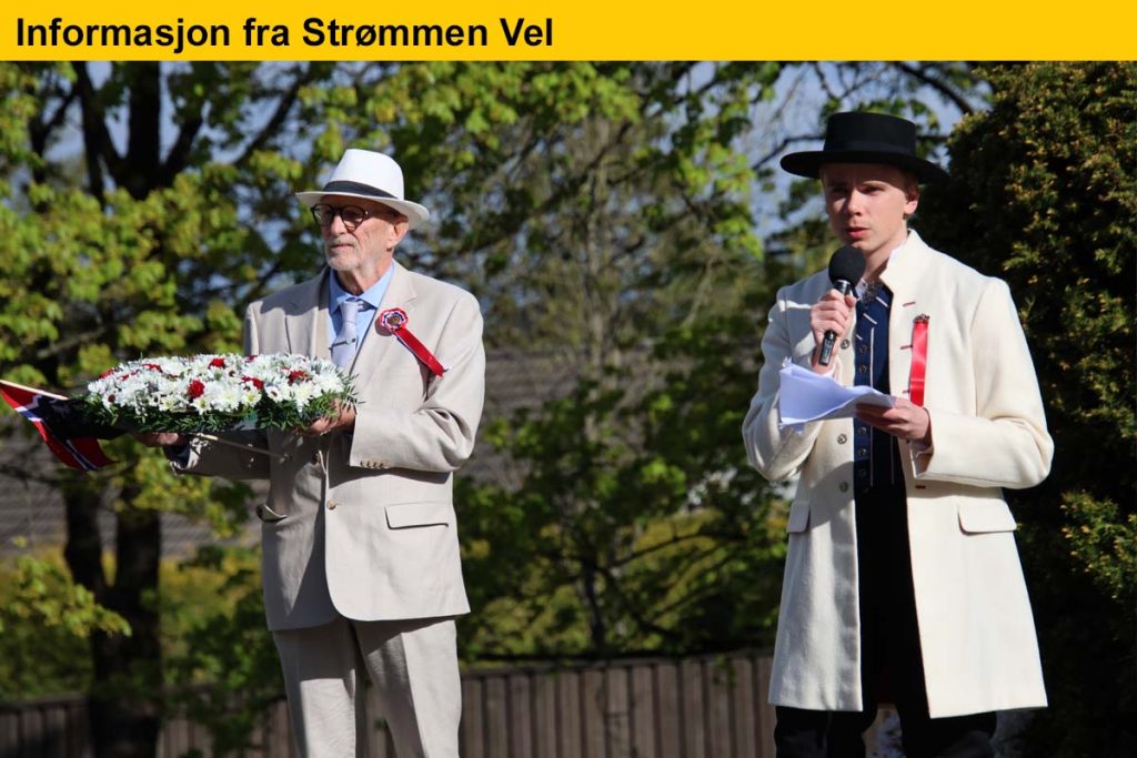 Bekransning av bautaen: