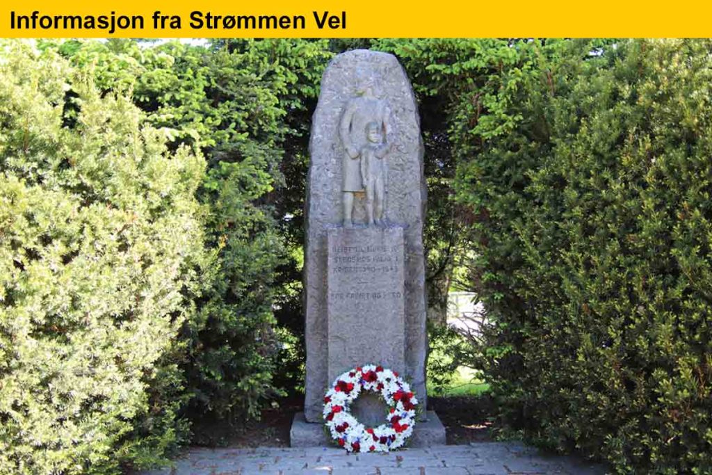 17. mai: Bekransning av bautaen