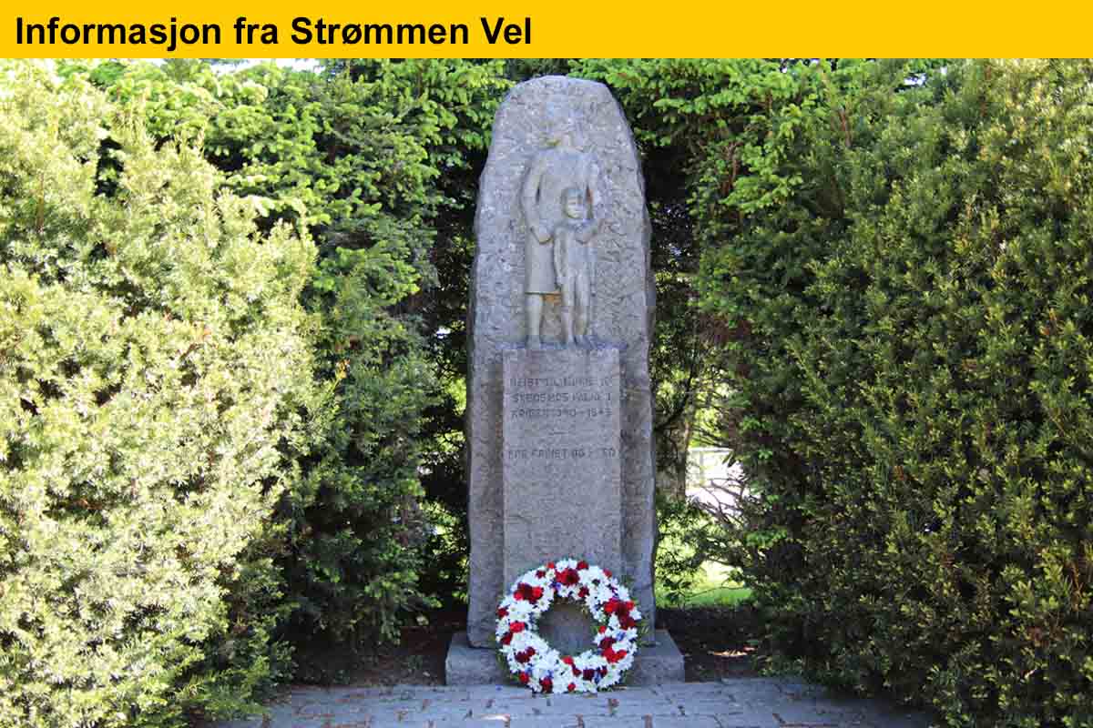 You are currently viewing 17. mai: Bekransning av bautaen over falne fra 2. verdenskrig – fakta om krigsminnesmerket