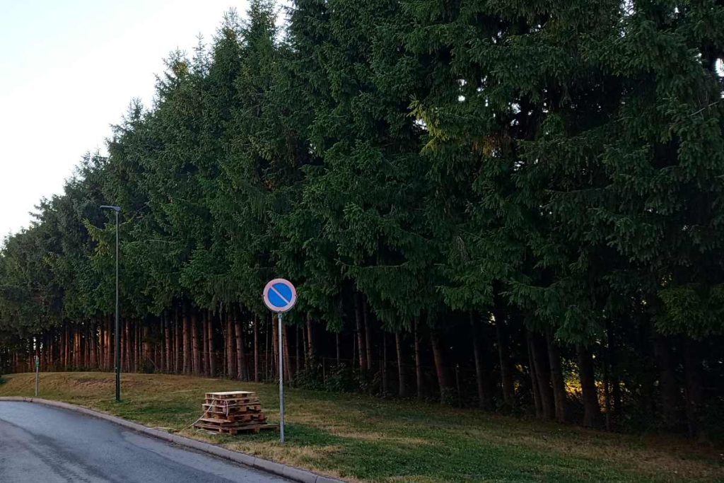 Utbygging på Strømmen: Her planlegges 28 rekkehus – 21. august er frist for innspill. Nå kan du si din mening om planen for nye rekkehus på Stalsberg. Foto: Vårt Strømmen, www.vartstrommen.no