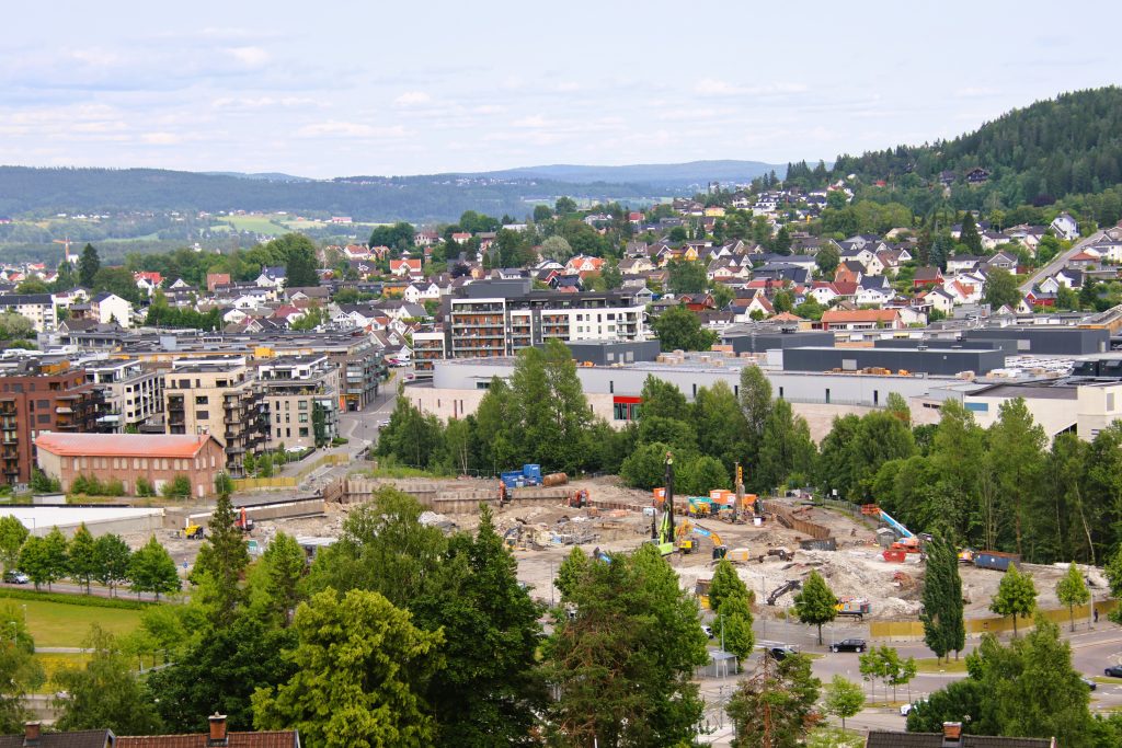 Strømmen Verksted-tomta. Grave- og rivearbeid i 2026. Foto: Vårt Strømmen, www. vartstrommen.no