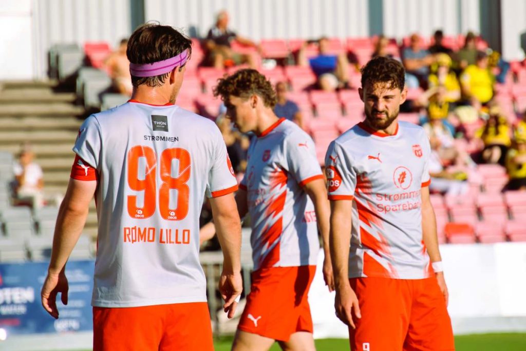 Fotball: Strømmen IF - Raufoss på Strømmen stadion i OBOS-ligaen 2026. Foto: Vårt Strømmen, www.vartstrommen.no