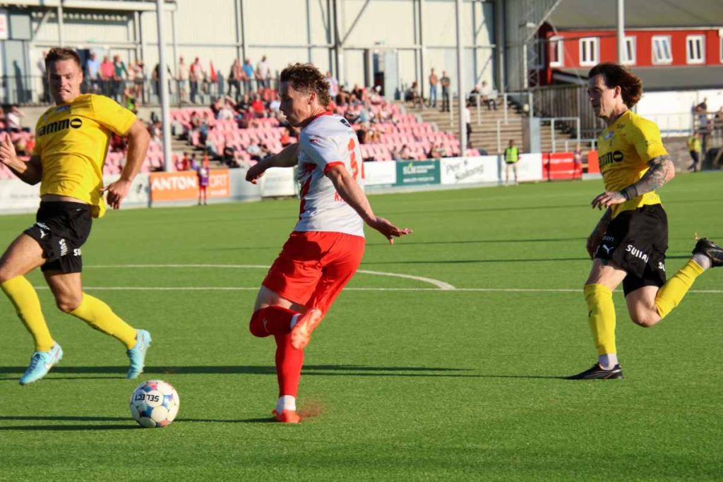 Fotball: Strømmen IF - Raufoss på Strømmen stadion i OBOS-ligaen 2026. Foto: Vårt Strømmen, www.vartstrommen.no