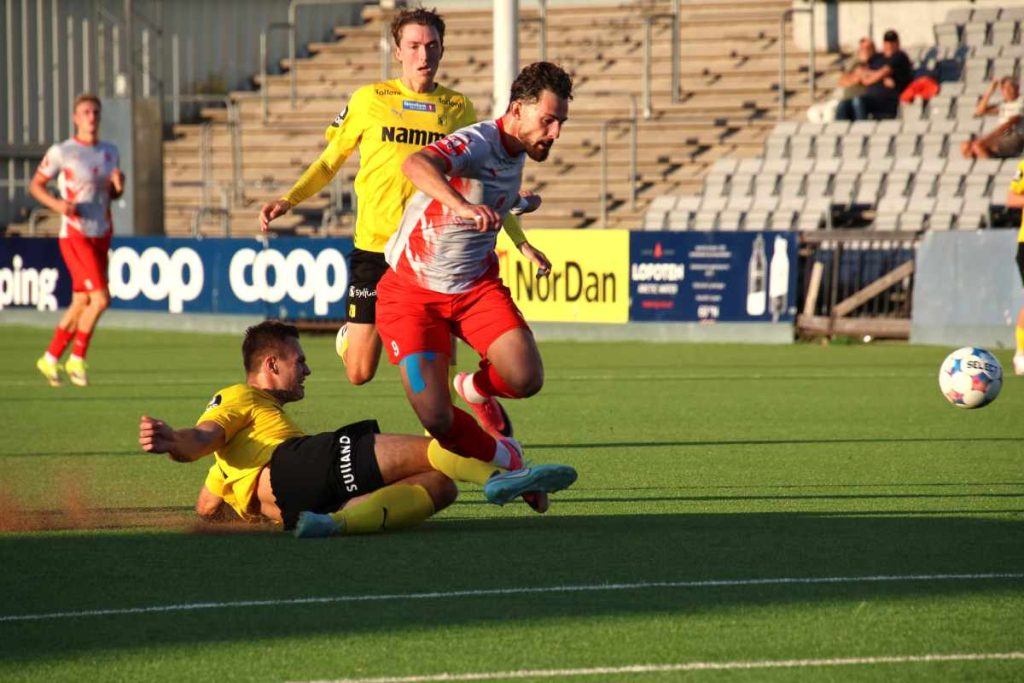 Fotball: Strømmen IF - Raufoss på Strømmen stadion i OBOS-ligaen 2026. Foto: Vårt Strømmen, www.vartstrommen.no