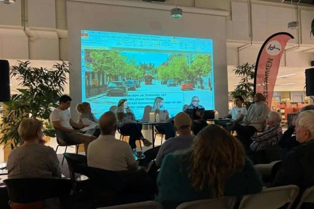 ID Strømmen: Folkemøte 19. oktober om temaet møteplasser på Strømmen. Foto: Arin Owaissi.