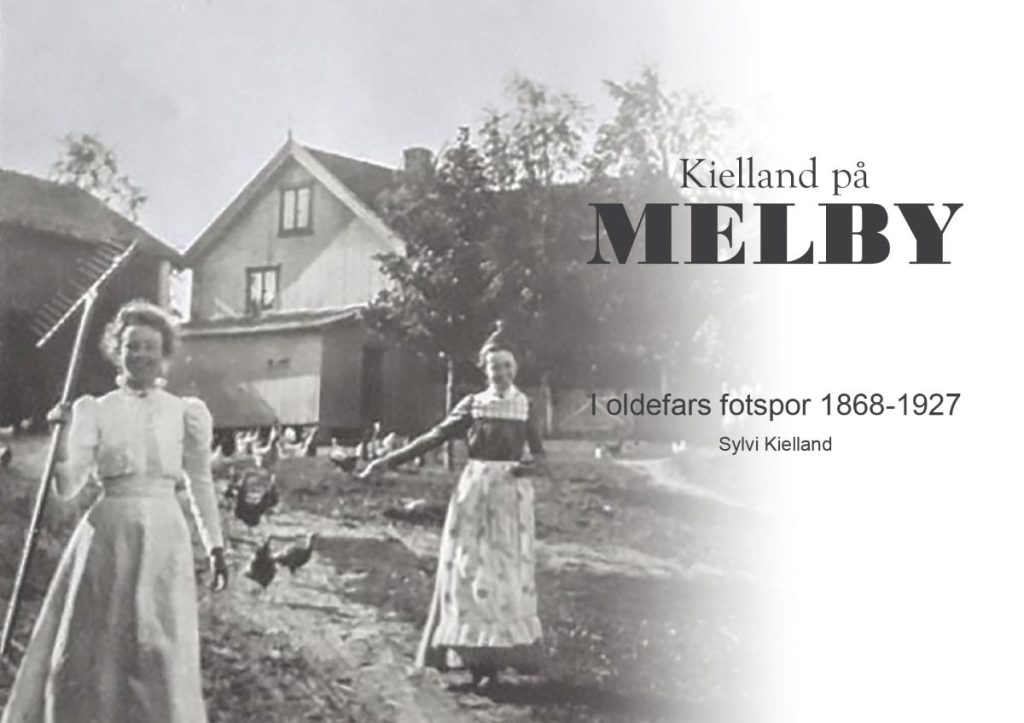 Sylvi Kiellands interesse for forskning på slekten har resultert i ni bøker. Foto: Kielland på Melby-bokoppslag.